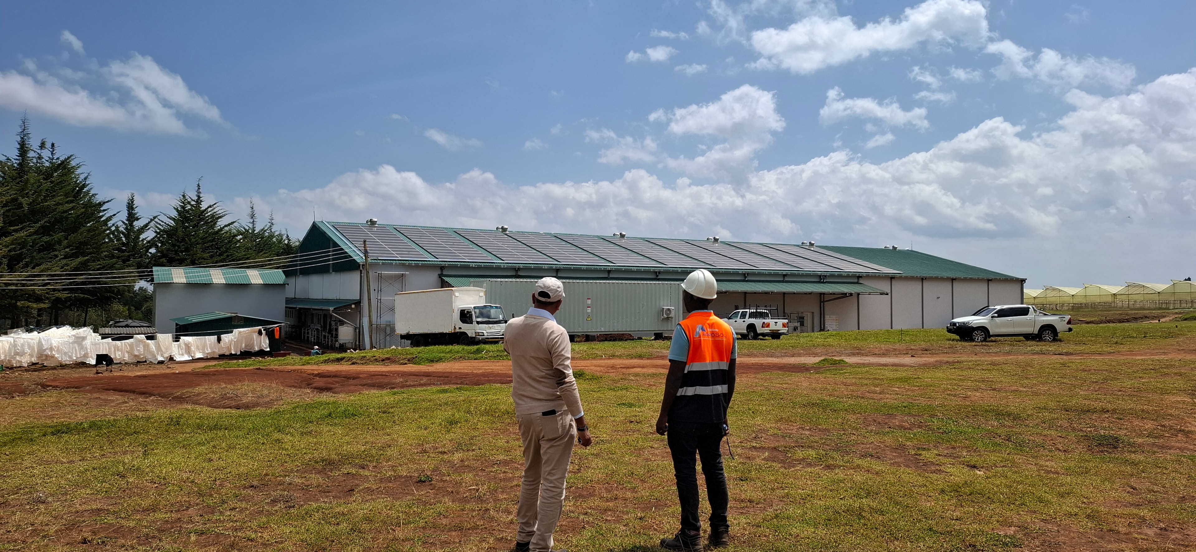 Helios Agrosol installation team