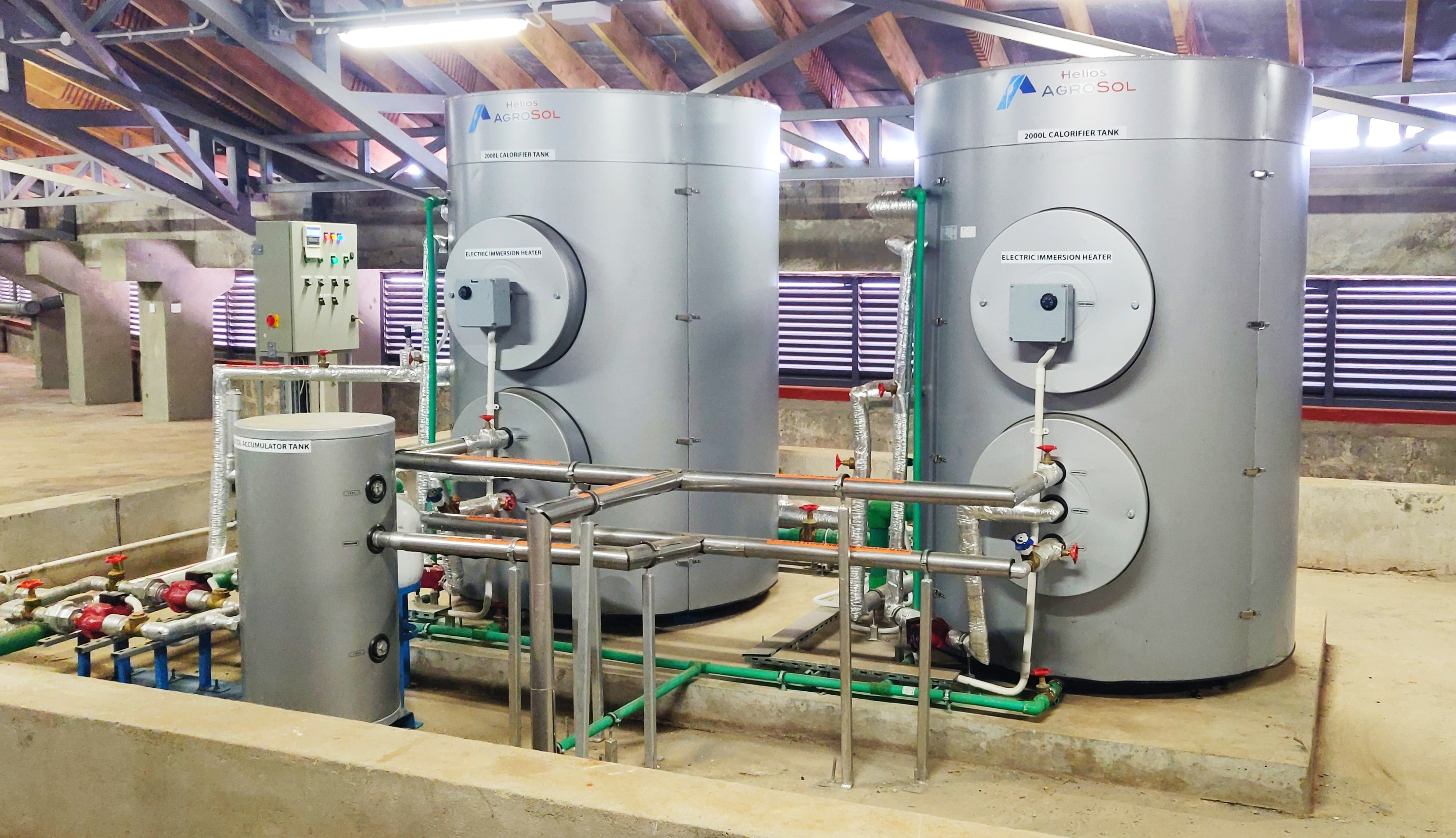 Solar Water Heaters detail